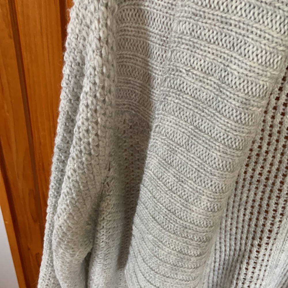 Grey cardigan style sweater - Picture 2 of 5